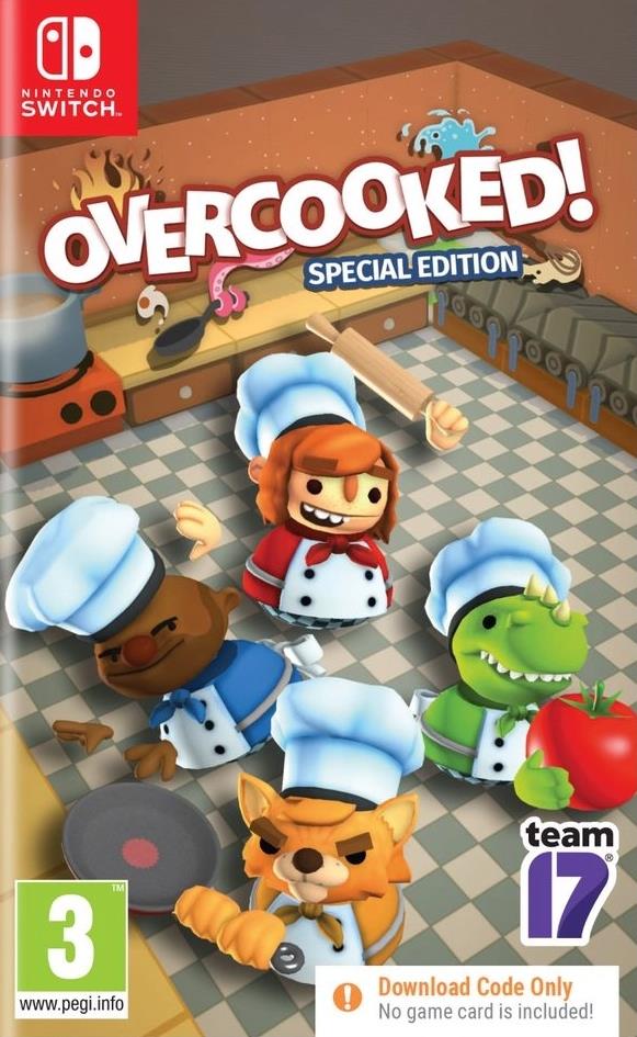 Overcooked! Special Edition (Code in a Box) - Videospill og konsoller