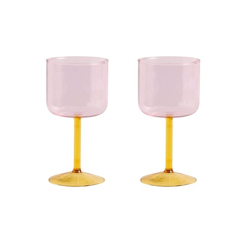 HAY - Tint Vinglas - Set om 2 (Rosa &