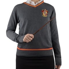 Harry Potter - Gryffindor - Grå striktrøje - Medium