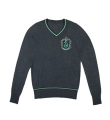 Harry Potter - Slytherin - Grey Knitted Sweater - Large