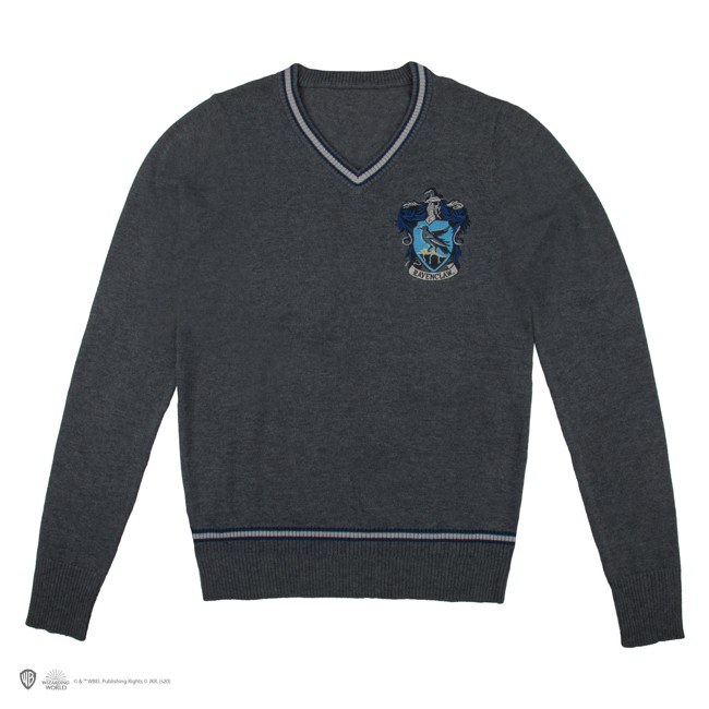 Harry Potter - ​Ravenclaw - Grey Knitted Sweater - Large