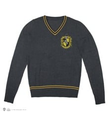 Harry Potter - Hufflepuff - Grey Knitted Sweater - Small