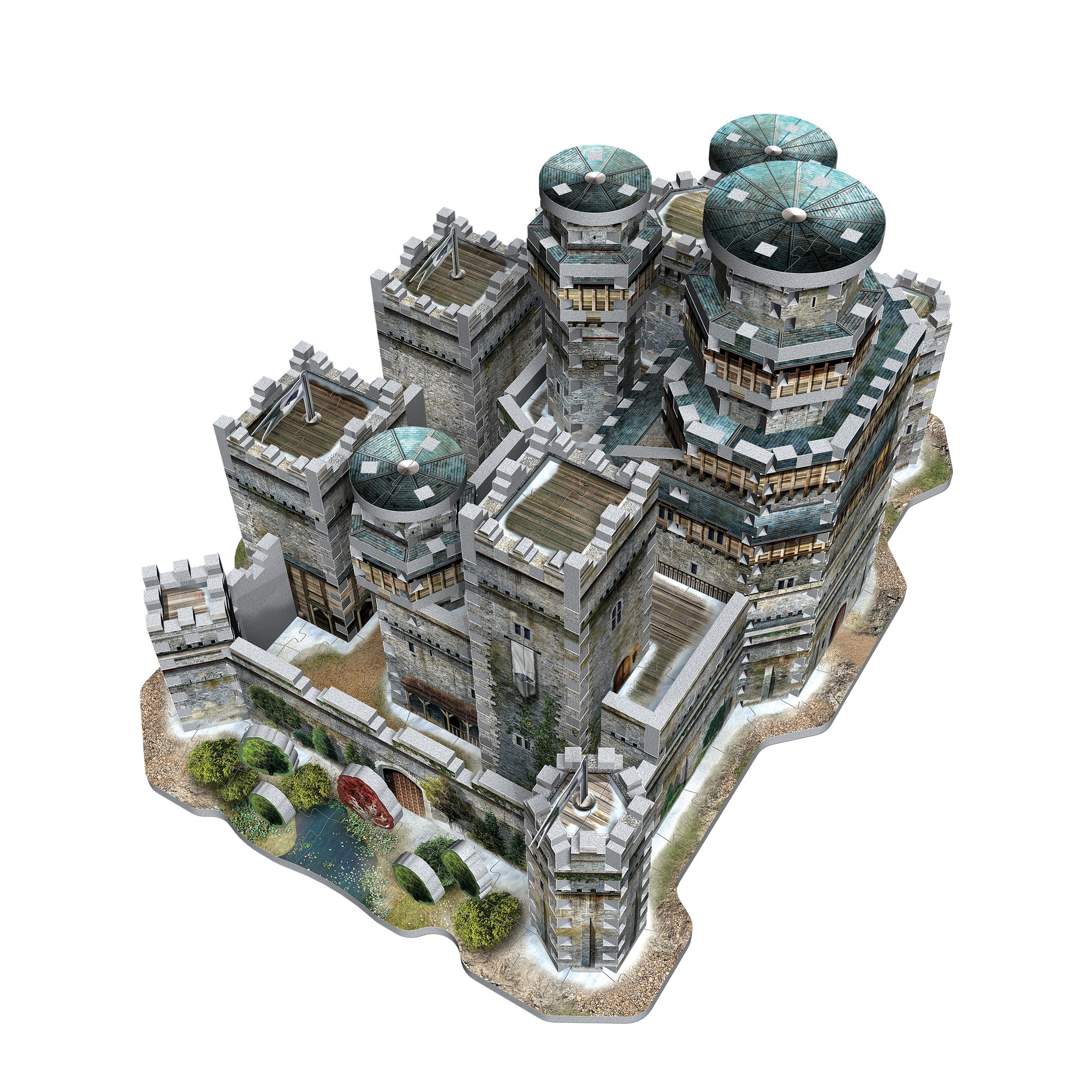 Köp Wrebbit 3D Puzzle - Game of Thrones - Winterfell (40970040 