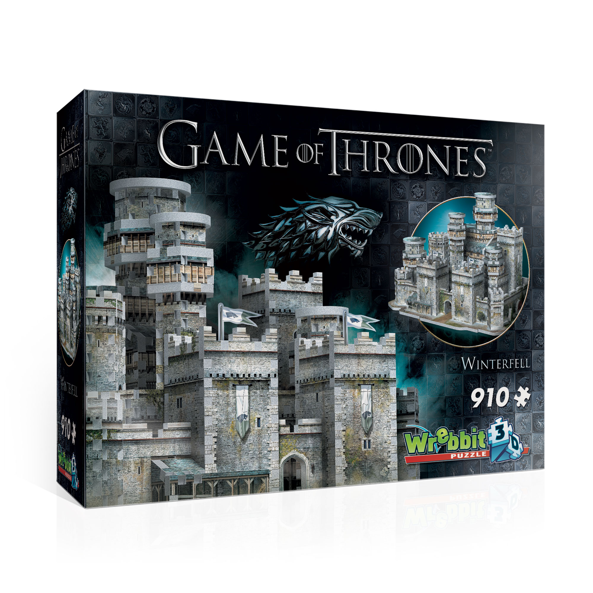 Köp Wrebbit 3D Puzzle - Game of Thrones - Winterfell (40970040 