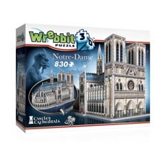 Wrebbit 3D Puslespil - Notre-Dame de Paris