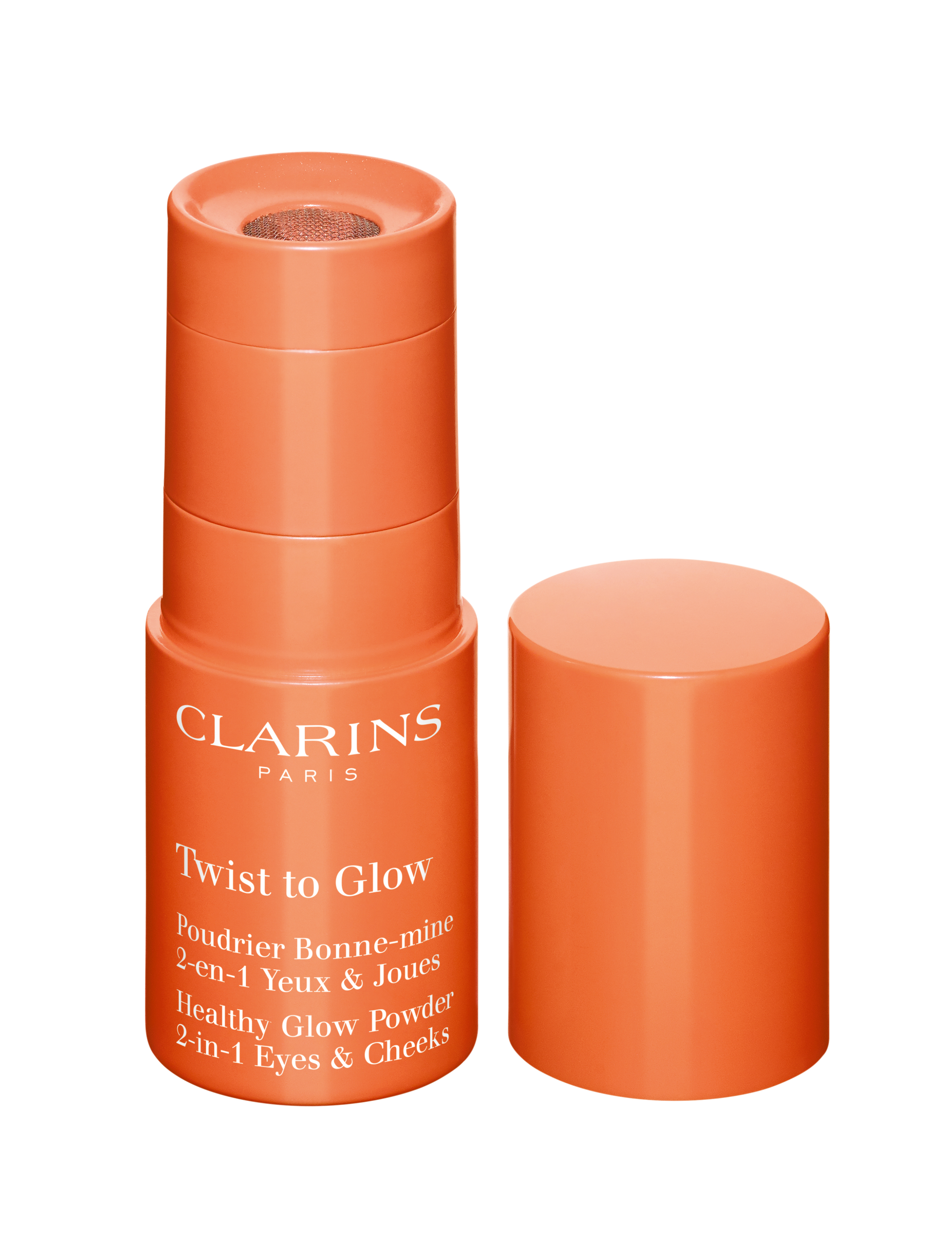 Clarins Twist To Glow oogschaduw 03 mandarin gleam 1,3 g Shimmer