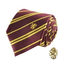Harry Potter - Gryffindor - Deluxe Tie with metal pin