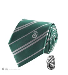 Harry Potter - Slytherin - Deluxe Tie with metal pin