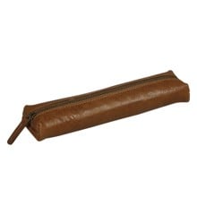 Clairefontaine - Flying Spirit - Mini leather pencil case - Cognac