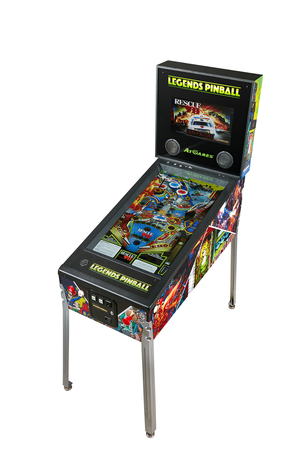 Leugen Site lijn Ontwapening Kaufe AtGames Legends Pinball machine - Flipperautomat - Versandkostenfrei