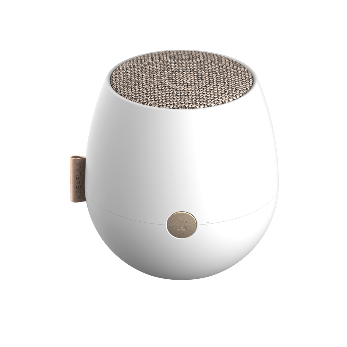 Kreafunk - aJAZZ Bluetooth Speaker Qi - White (KFWT61QI)