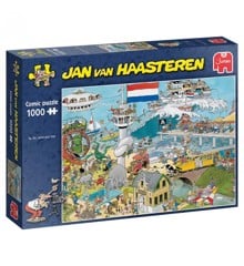 Jan Van Haasteren - By Land Air and Sea   - 1000 Piece Puzzle (81912)