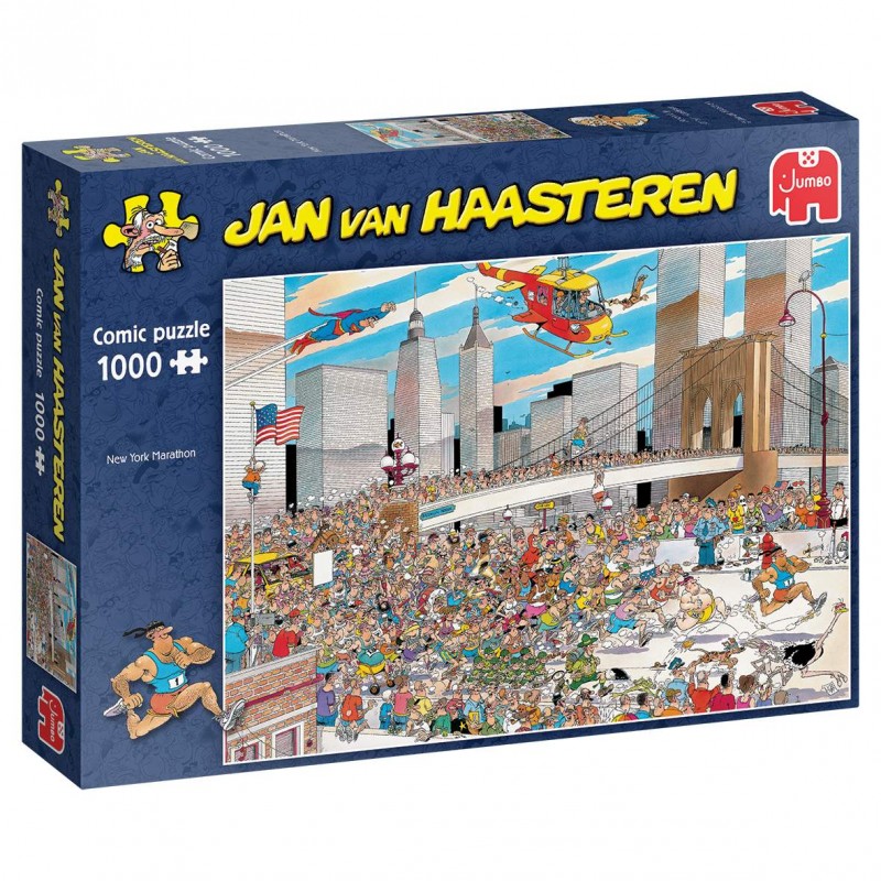 Jan Van Haasteren - New York Marathon - 1000 Piece Puzzle (81917)