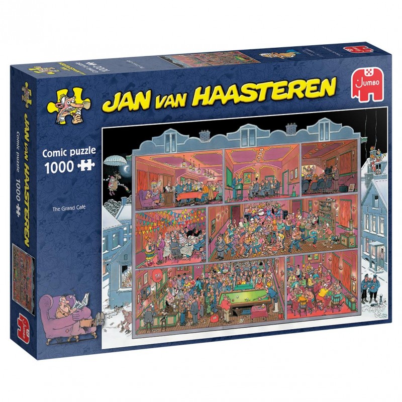 Jan Van Haasteren - The Grand Cafe - 1000 Piece Puzzle (81919)