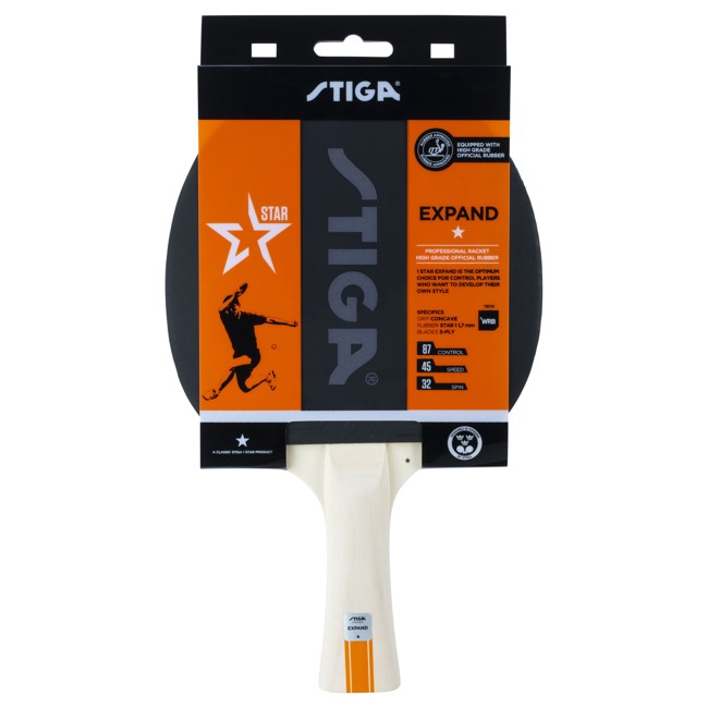 Stiga - Expand 1-star Table Tennis Bat (1211-8518-01)