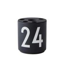 Design Letters - Christmas Candle Holder 24 - Black