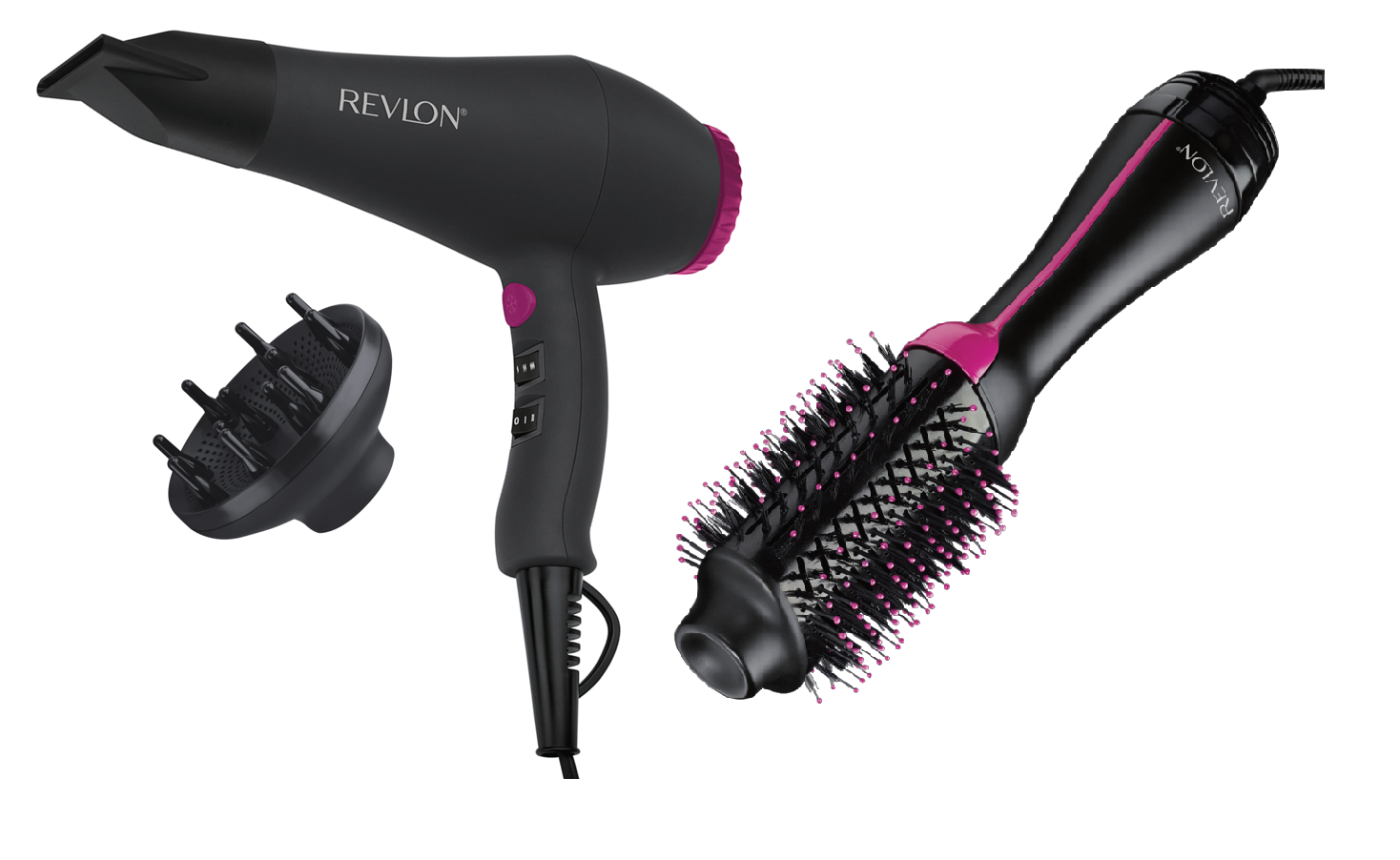 Revlon - Smooth Brilliance Hair Dryer&Airstyler Volumizer Professional - Skjønnhet