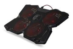 SUREFIRE - Bora Gaming Laptop Cooling Pad, Red