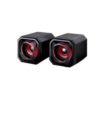 SUREFIRE - Gator Eye Gaming Speakers, Red