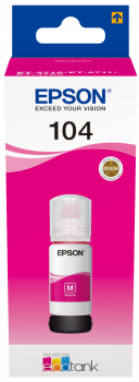 Epson - T104 Cyan EcoTank Bottle