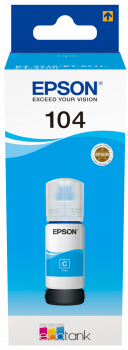 Epson - T104 Magenta EcoTank Bottle - Datamaskiner