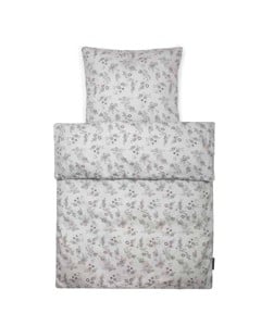 Smallstuff - Bedding - Baby - Grey Flower garden