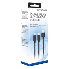 Kyzar Play and charge cable for PS5