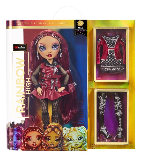 Rainbow High - CORE Fashion Doll - Burgundy (578291)