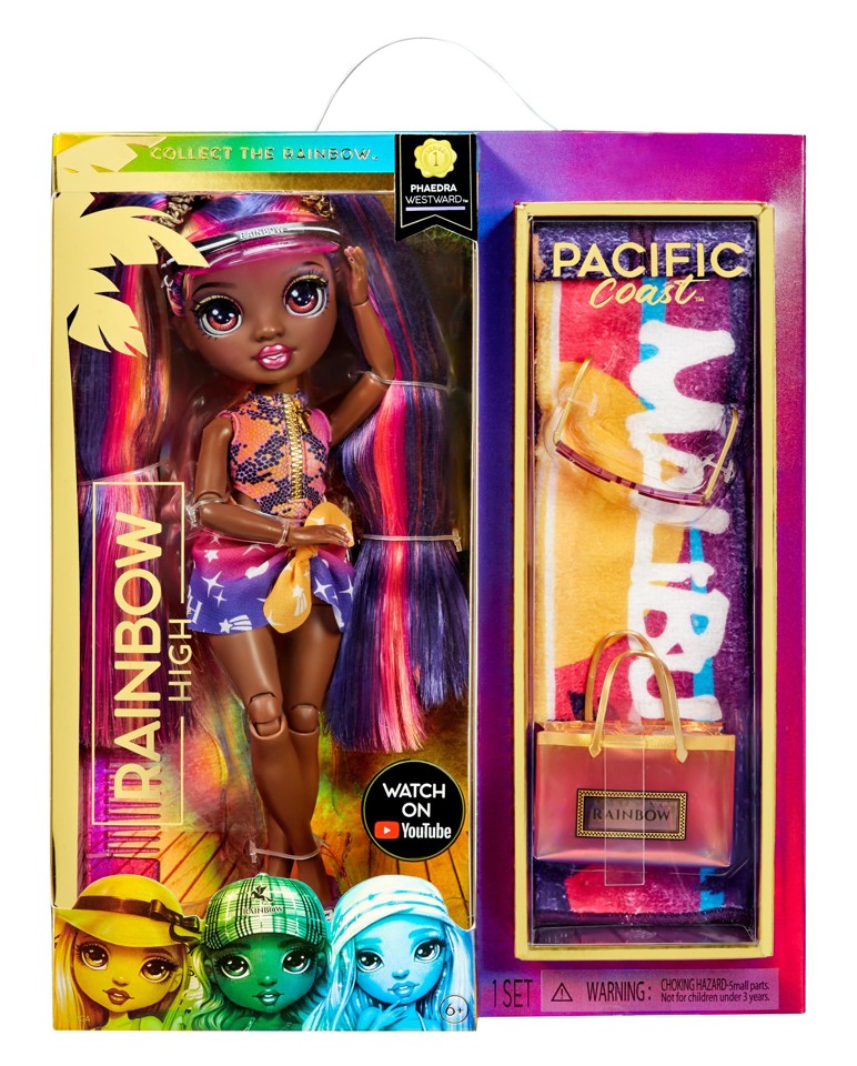 Buy Rainbow High - Pacific Coast Fashion Doll - Phaedra Westward ...