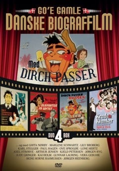 Dirch Passer - Danske Biograffilm (4 disc) - Bussen - Det tossede paradis - Elefanter på loftet - Krudt og klunker