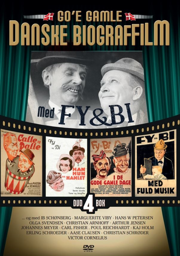 Fy & Bi - Go'e Gamle Danske Biograffilm (4 disc)