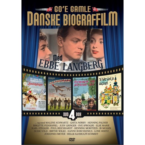 Ebbe Langberg - Go'e Gamle Danske Biograffilm 4 DVD Boks