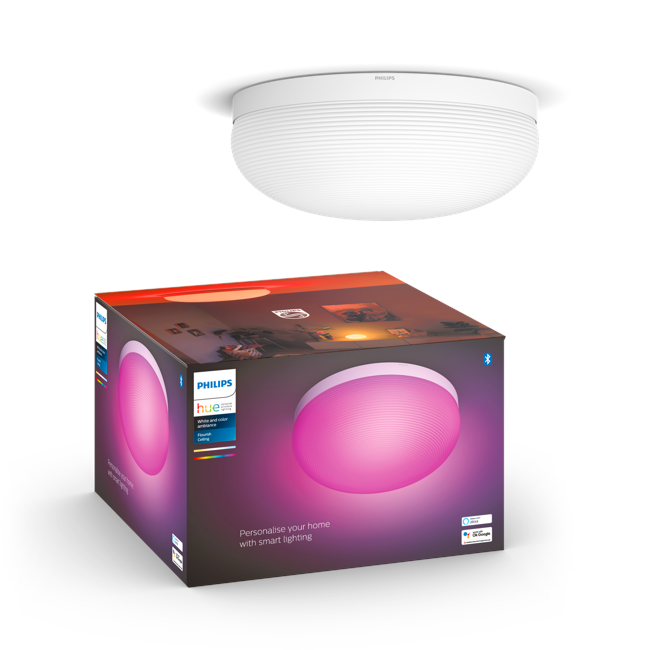 Philips Hue -  Flourish Ceiling Light  - White & Color Ambiance