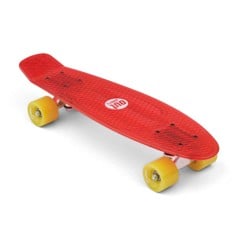 Outsiders - Transparent Retro Skateboard Red