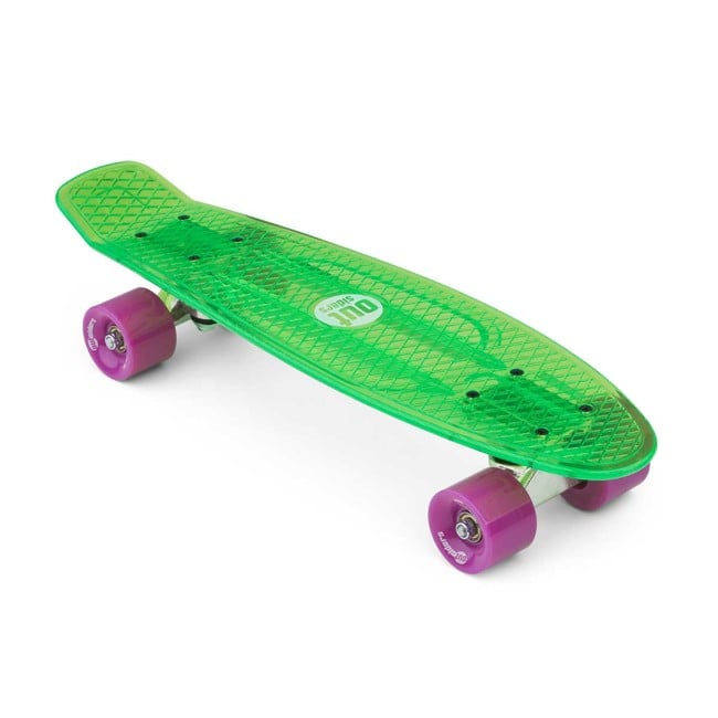 Outsiders - Transparent Retro Skateboard Green