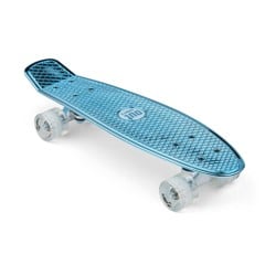 Outsiders - Chrom Edition Retro Skateboard Blau