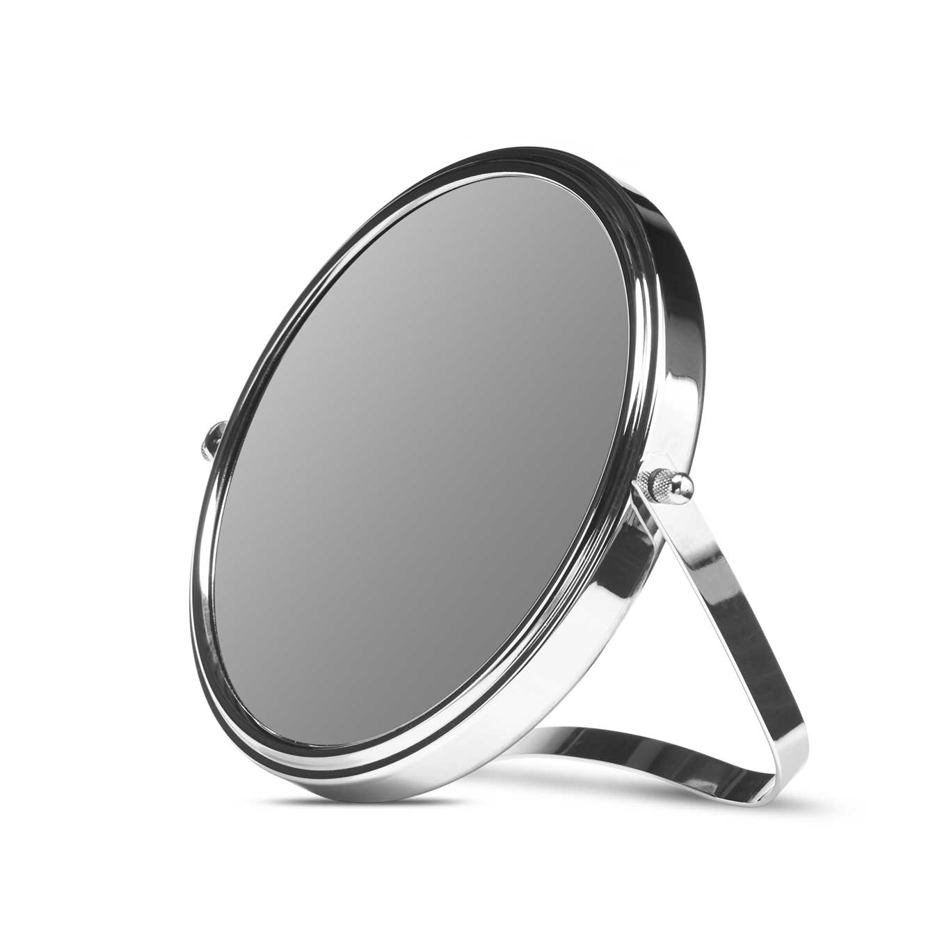Gillian Jones - Shaving Mirror w. 5x Magnification - Silver - Skjønnhet