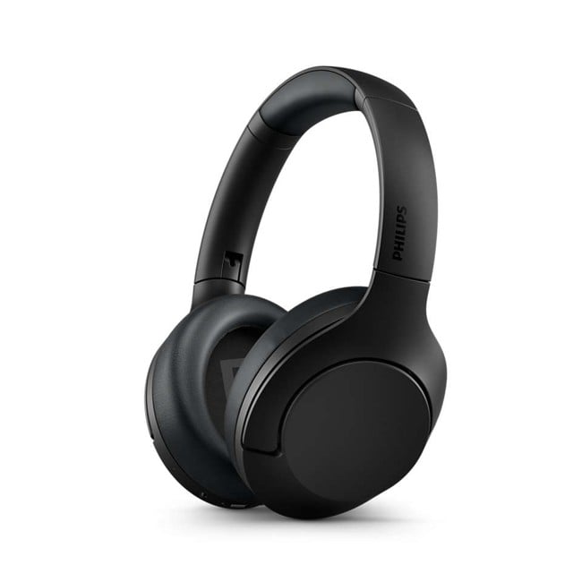 Philips  Audio - TAH8506BK ANC Over Ear Bluetooth Headphones - Black