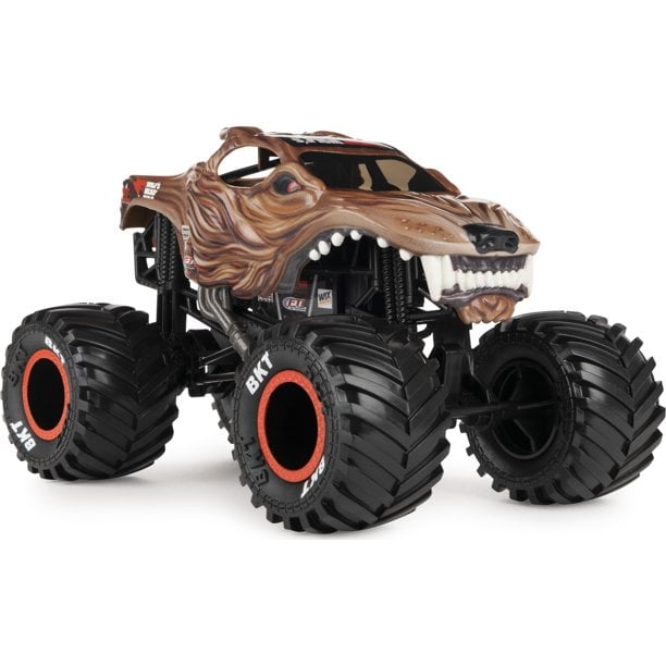 wolf's head monster truck toy