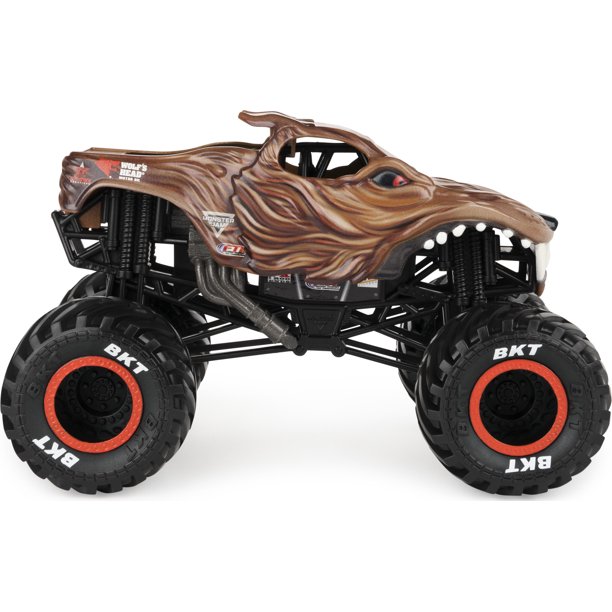 wolf's head monster truck toy