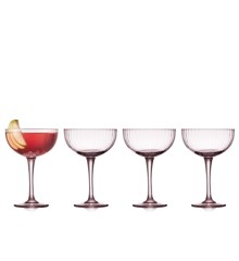 Lyngby Glas - Palermo Cocktail glass 31 cl Rose 4 pc
