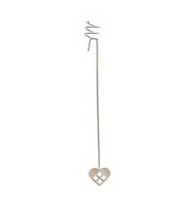 AIRies - Heart Candle Holder - Silver (93897)