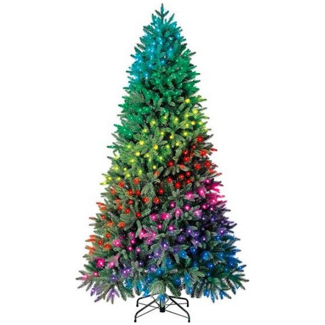 Twinkly - Prelit 400L RGB juletræ 180 cm