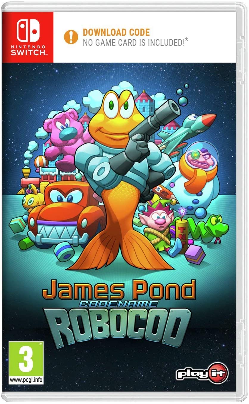 James Pond 2 Operation Robocod (Code in a Box)