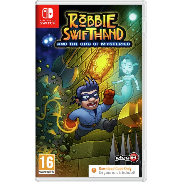 Robbie Swifthand and the Orb of Mysteries (Code in a Box)