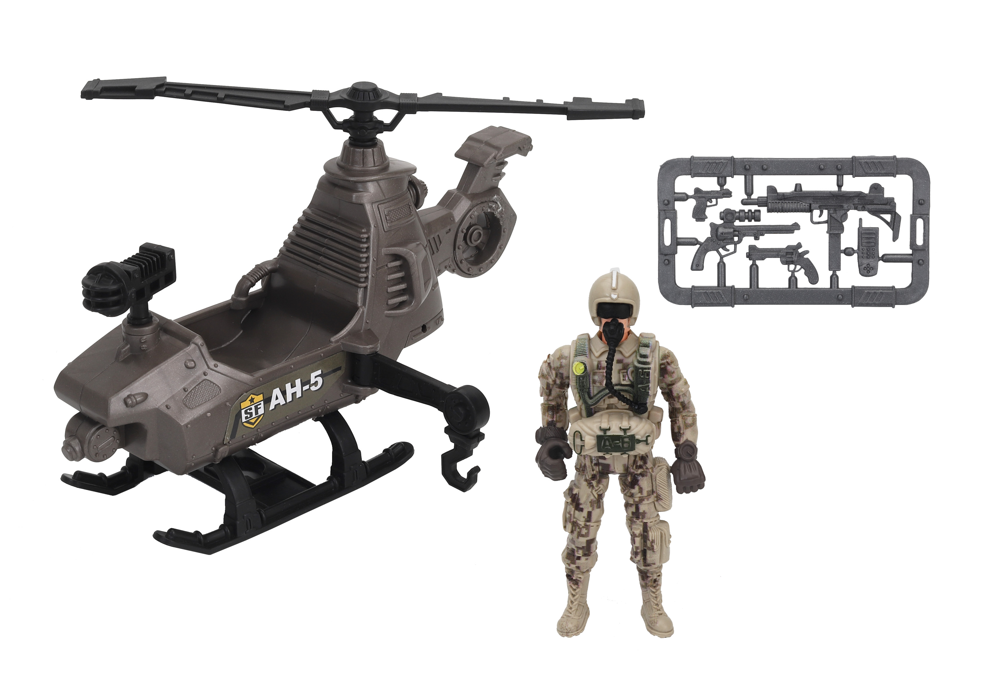 Soldier Force - Stealth Helicopter Mission Playset