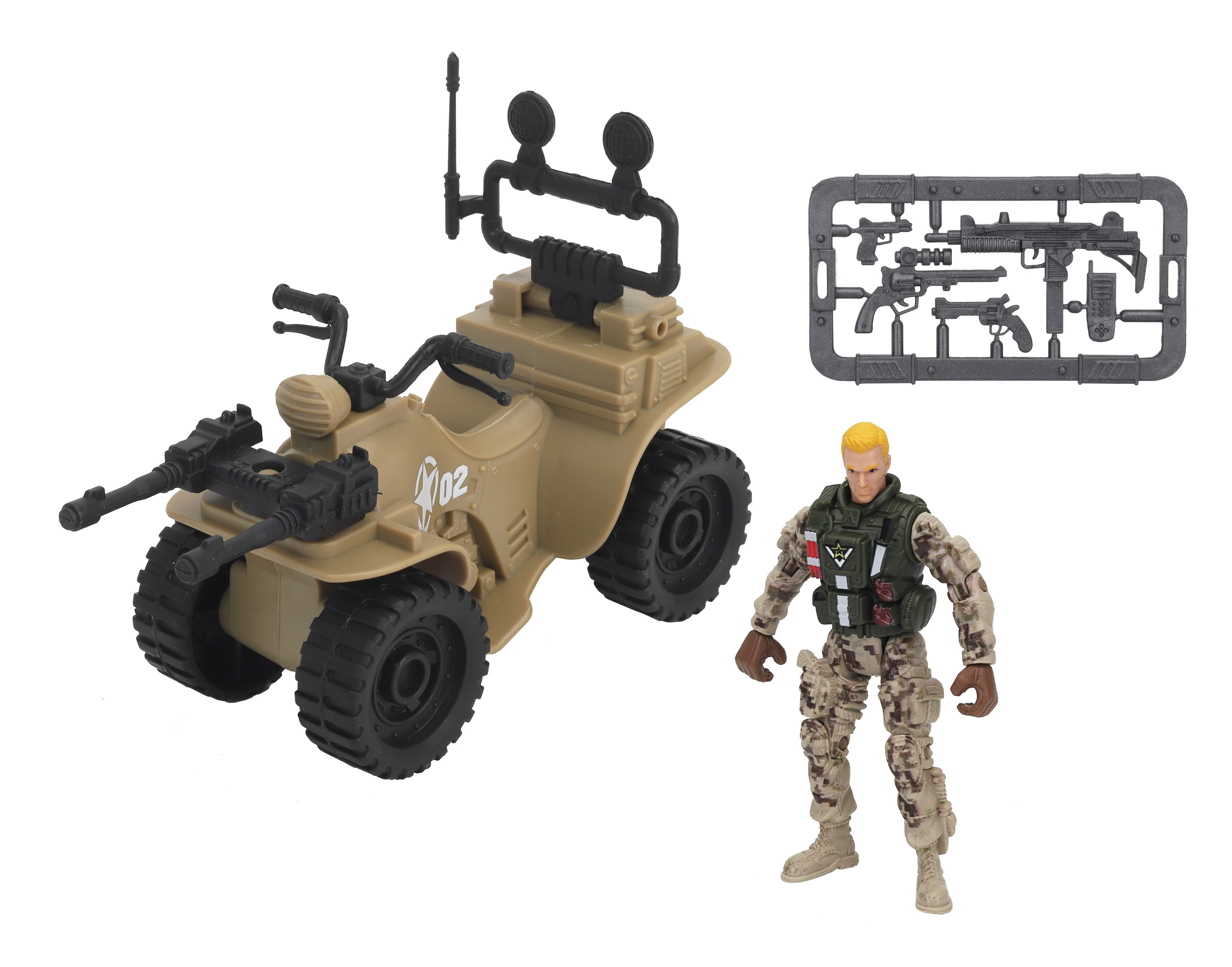 Soldier Force - Stealth Vehicle Mission Playset