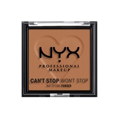 NYX Professional Makeup - Can't Stop Won't Stop Mattifying Powder - Mocha