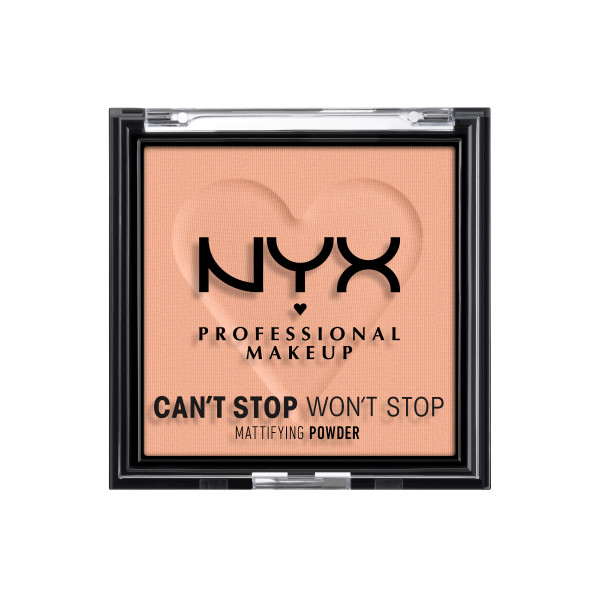 NYX Professional Makeup - Can't Stop Won't Stop Mattifying Powder - Brightening Peach