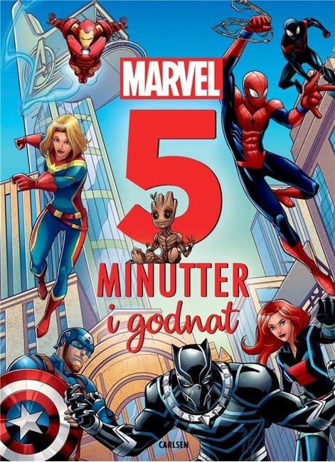 Fem minutter i godnat - Marvel